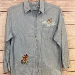 Vintage Bambi Button up shirt.